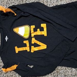 4/5 Girl's Candy Corn Halloween shirt